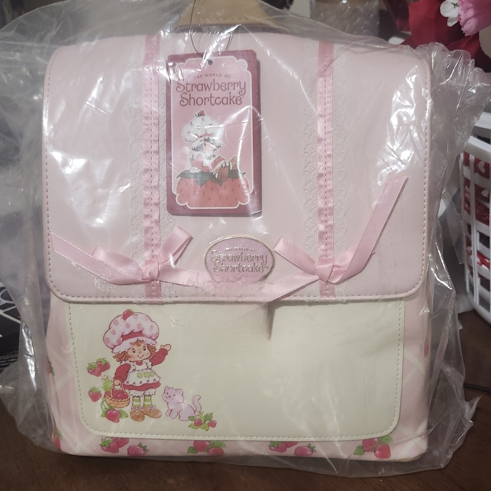 Strawberry Shortcake Pink Backpack
